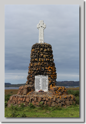 View from Salen to Tobermory road.