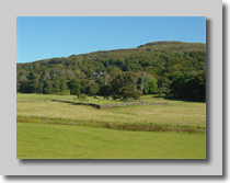 View from road with Calagry House in the background.