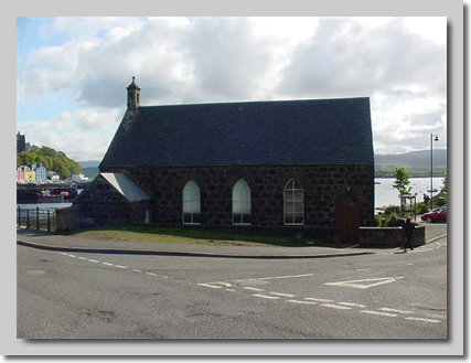 View from junction of Main Street / Eas Brae and road to car park.